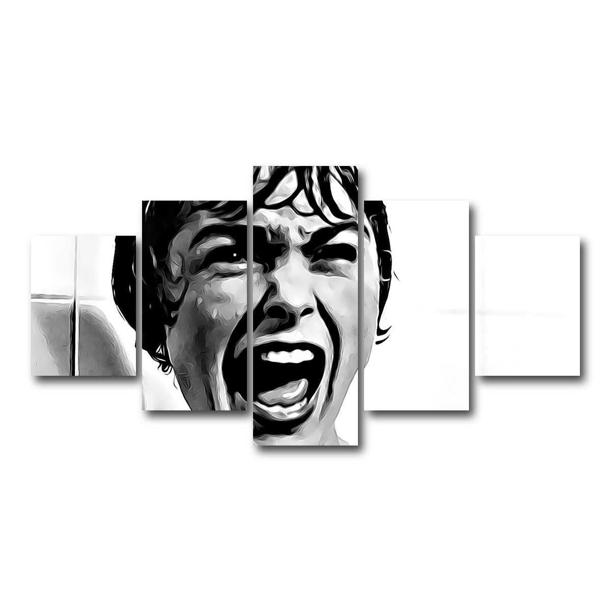 AUTO-MOCKUP WHITE | Psycho | 5 Piece | Gallery Wrap Canvas | group=5_short