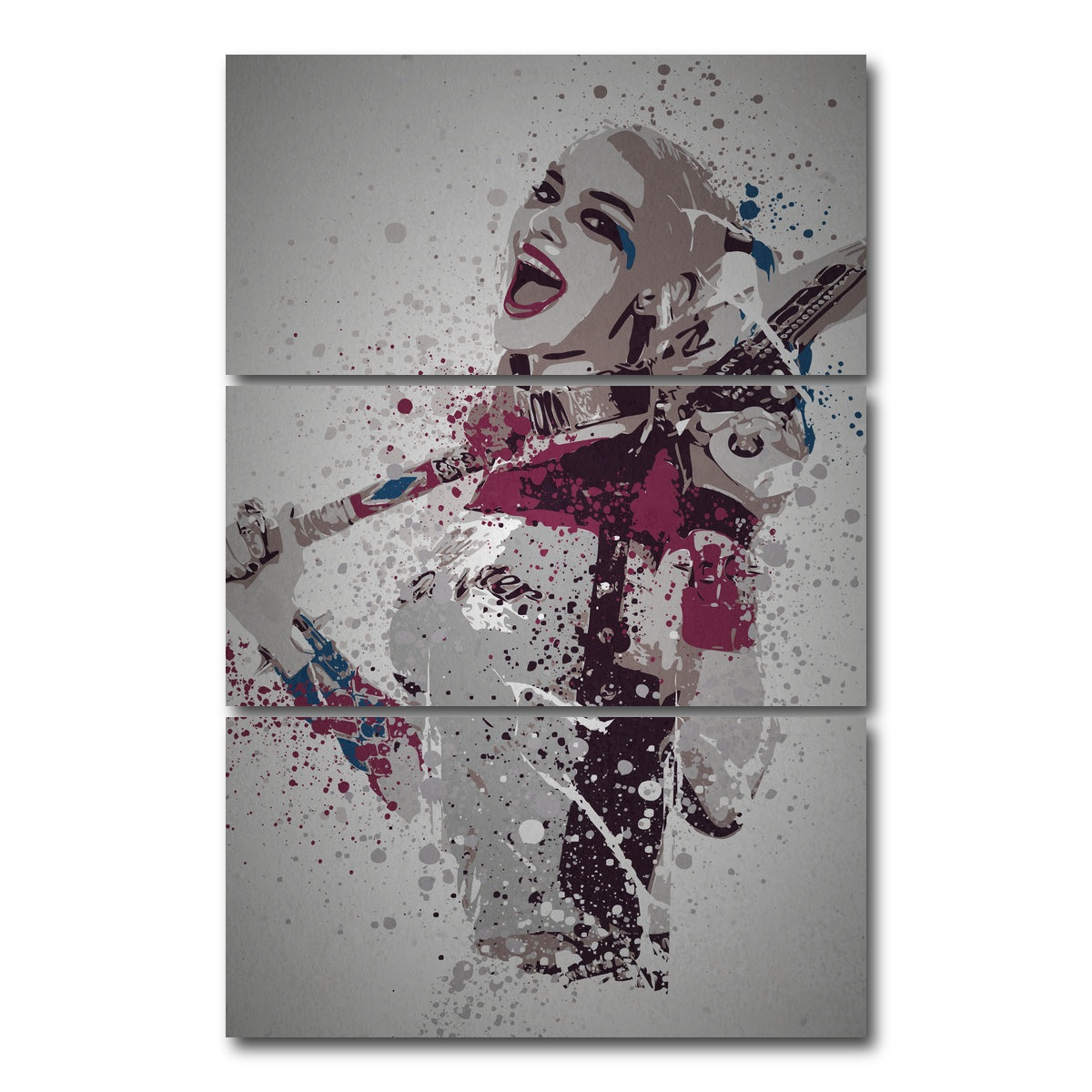 AUTO-MOCKUP WHITE | Puddin | 3 Piece | Gallery Wrap Canvas | group=12x24_stacked