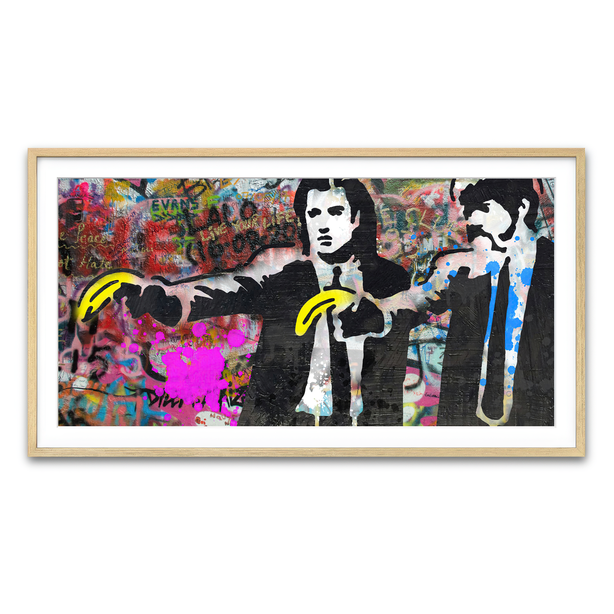 Framed Print 2x1 Natural