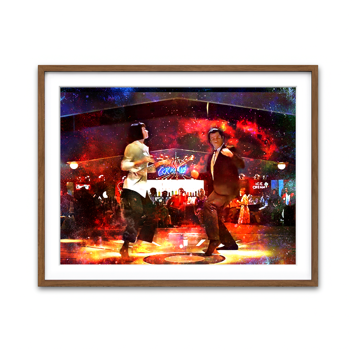 Framed Print 4x3 Walnut