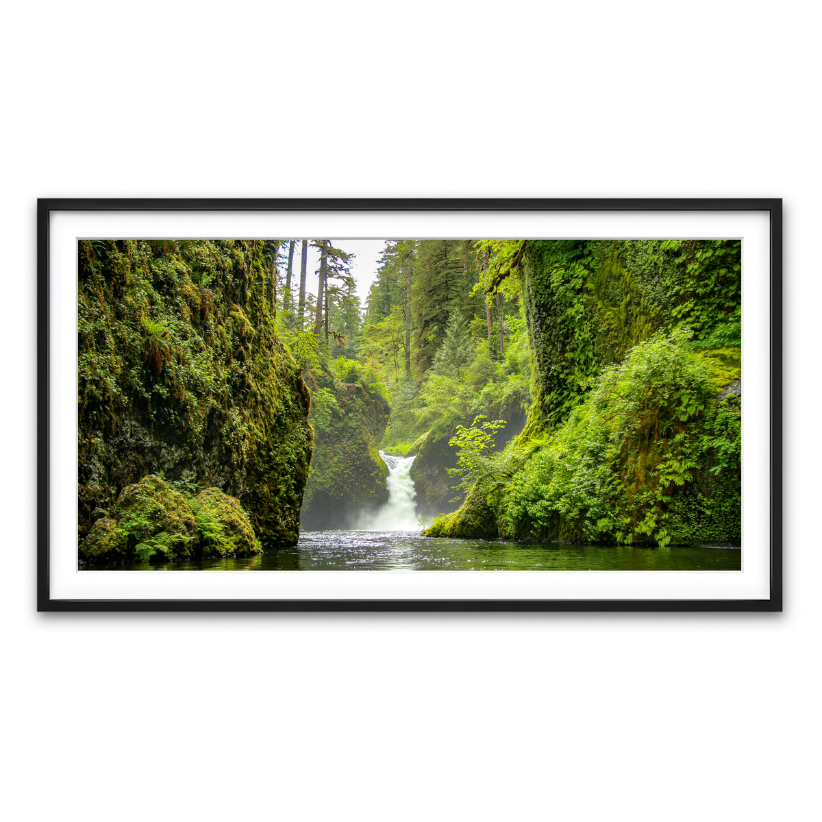 Framed Print 2x1 Black