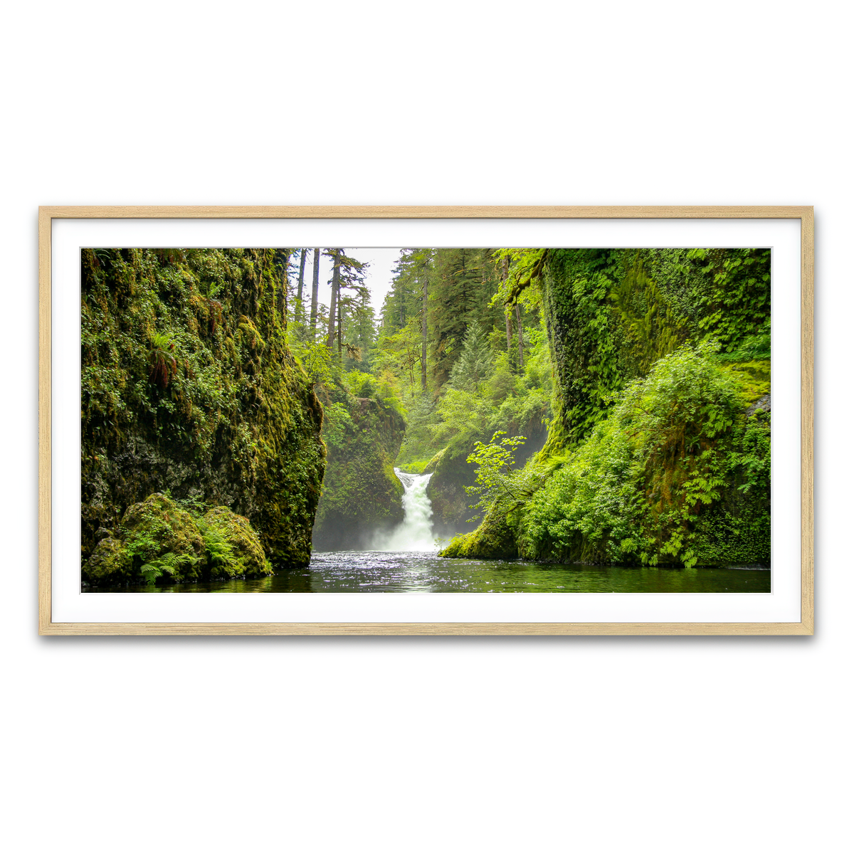 Framed Print 2x1 Natural