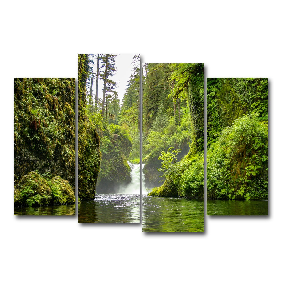 AUTO-MOCKUP WHITE | Punch bowl Falls | 4 Piece | Gallery Wrap Canvas | group=4_normal