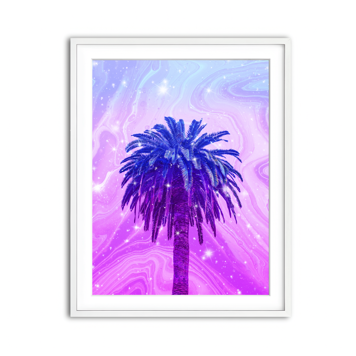 Framed Print 3x4 White