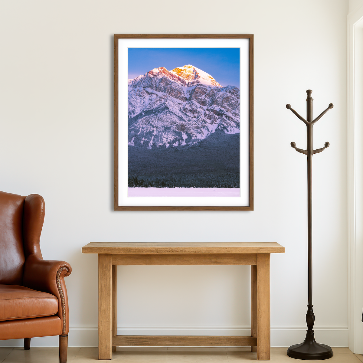 AUTO-MOCKUP ROOM | Pyramid Lake Sunrise Wall Art