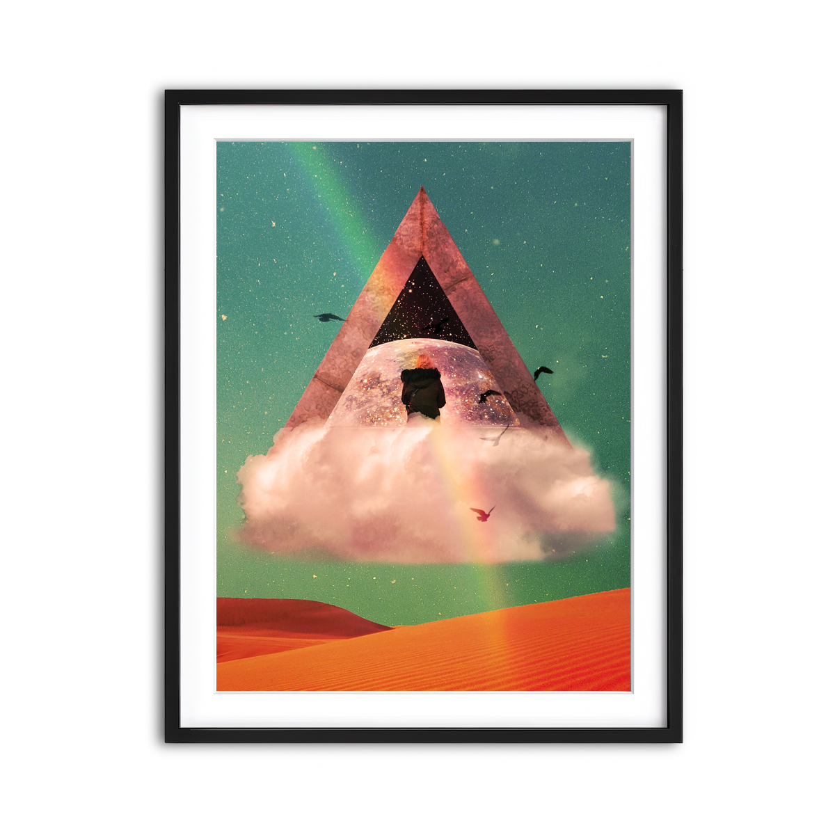 Framed Print 3x4 Black