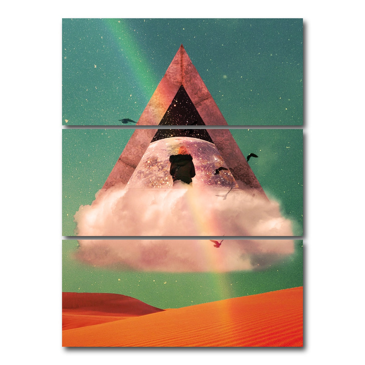 AUTO-MOCKUP WHITE | Pyramid | 3 Piece | Gallery Wrap Canvas | group=8x18_stacked