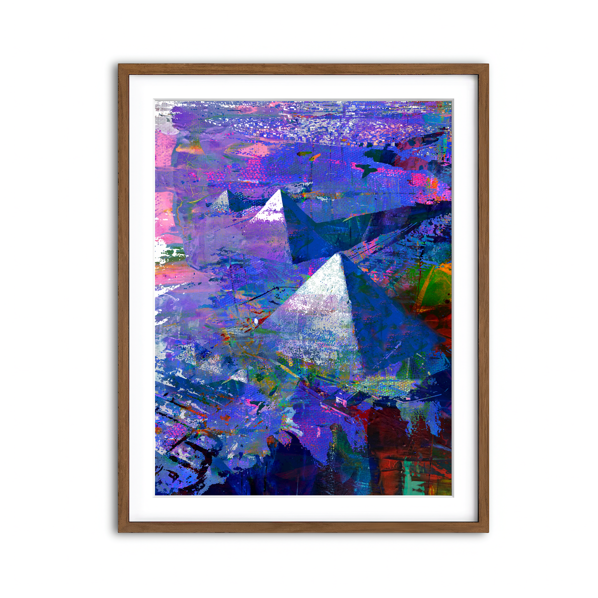 Framed Print 3x4 Walnut