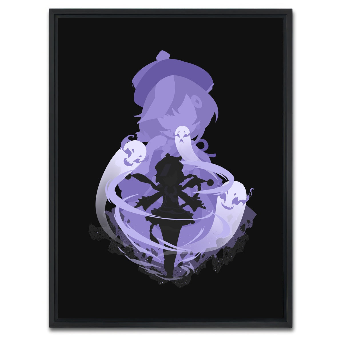 AUTO-MOCKUP WHITE | Qiqi | 1 Piece | Black Framed Canvas | group=3x4