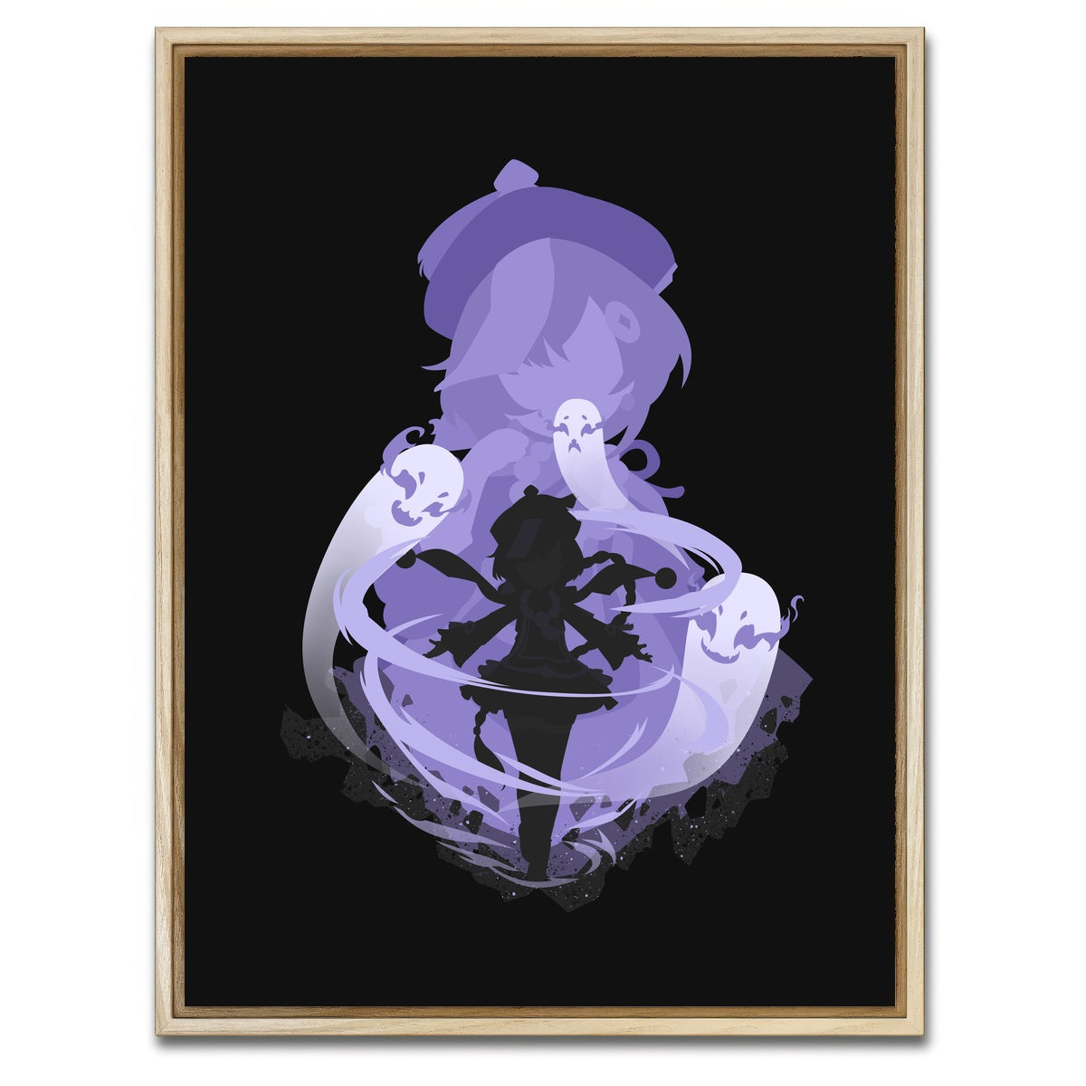 AUTO-MOCKUP WHITE | Qiqi | 1 Piece | Natural Framed Canvas | group=3x4