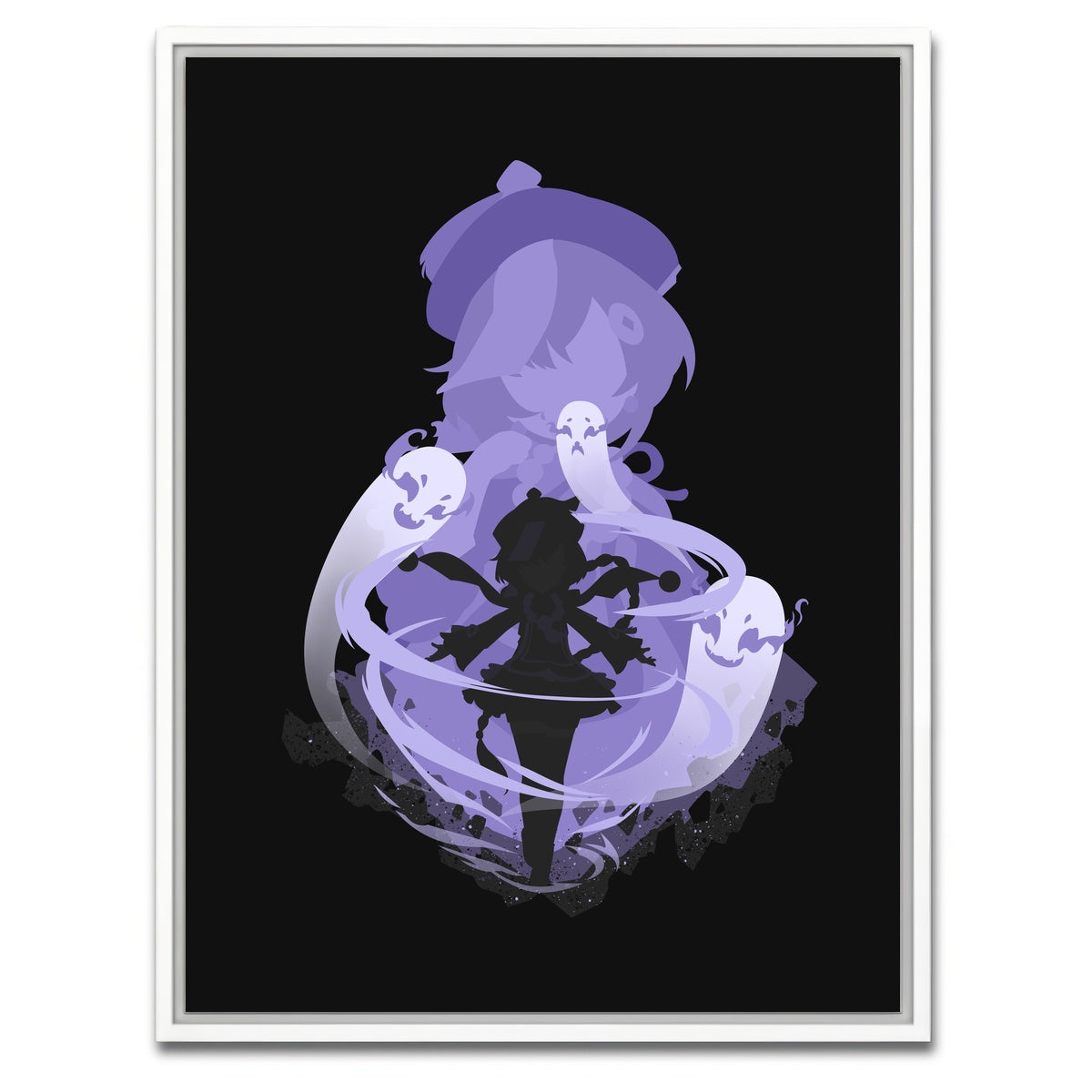 AUTO-MOCKUP WHITE | Qiqi | 1 Piece | White Framed Canvas | group=3x4