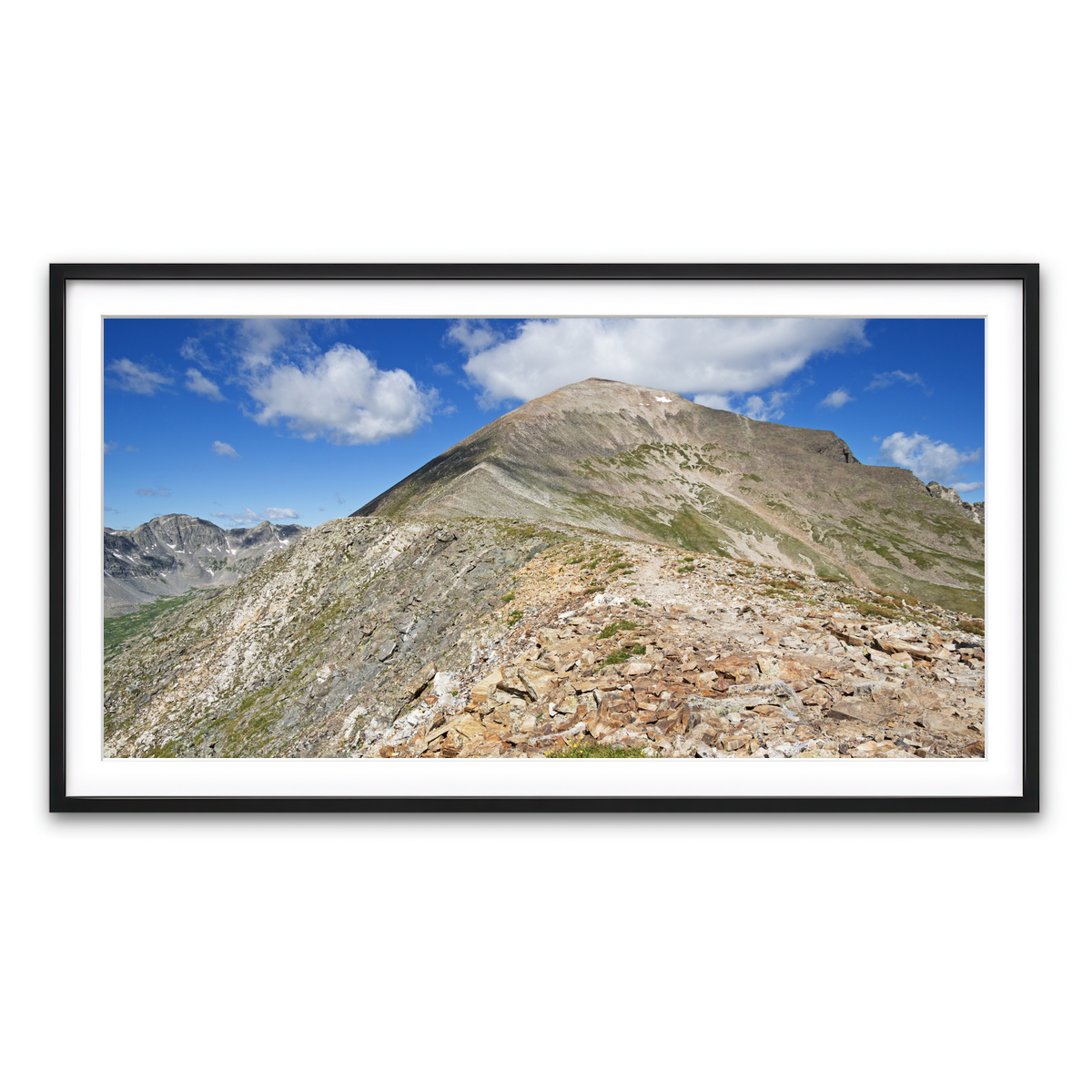 Framed Print 2x1 Black