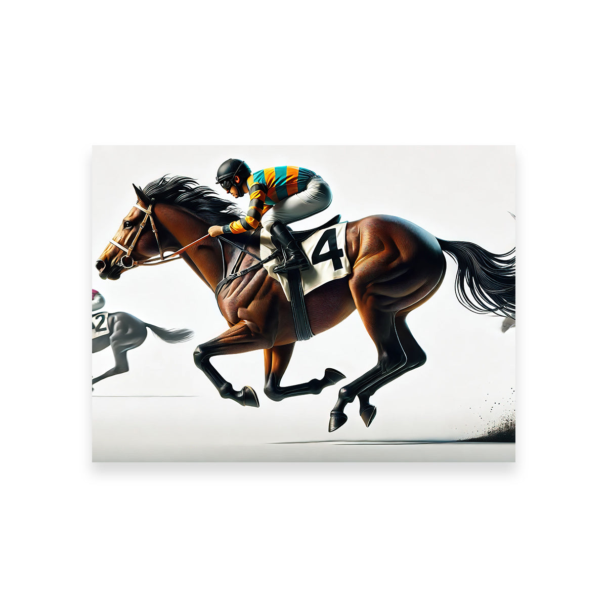 Horse Racing Wall Art