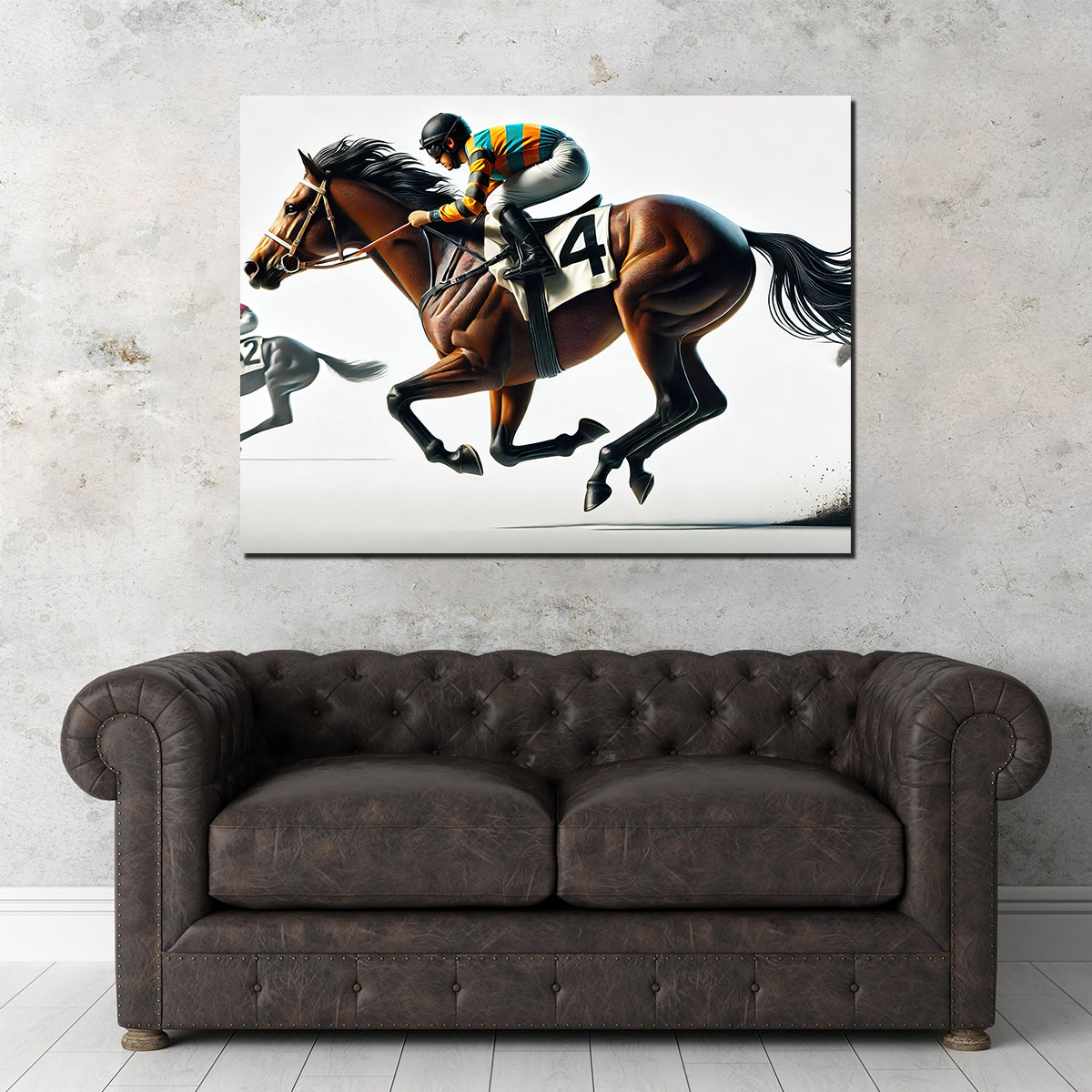 Horse Racing Wall Art