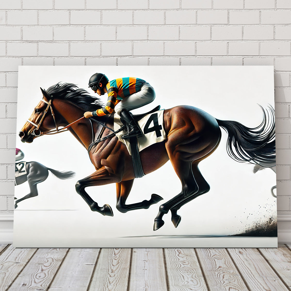 Horse Racing Wall Art