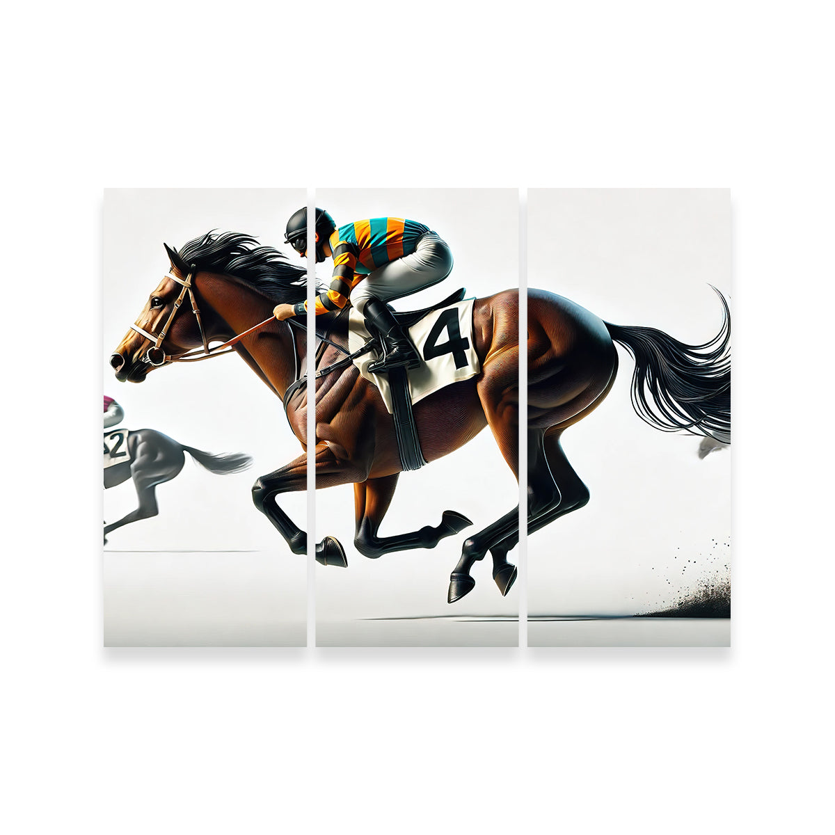 Horse Racing Wall Art