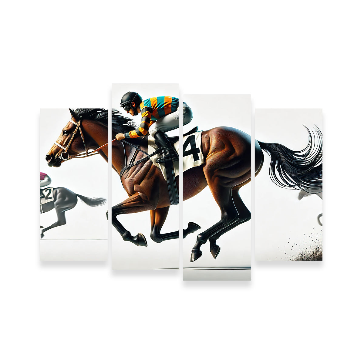 Horse Racing Wall Art