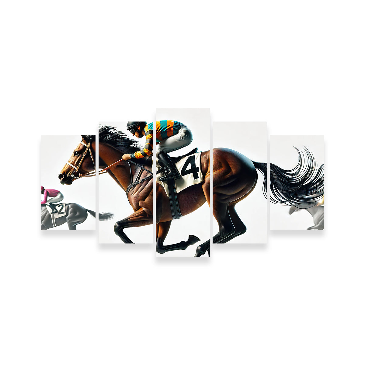 Horse Racing Wall Art