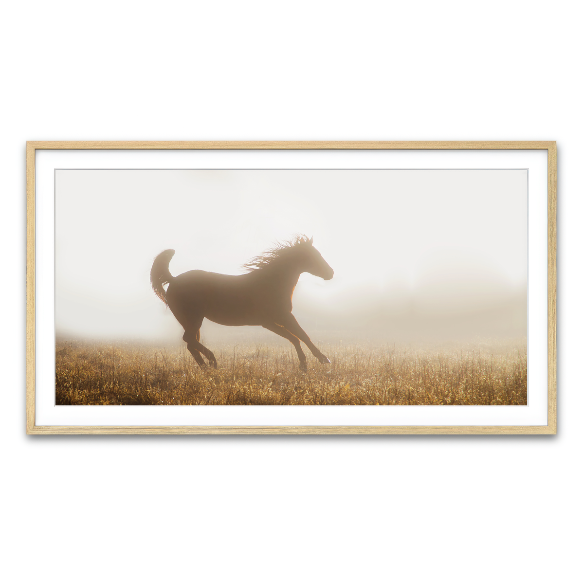 Framed Print 2x1 Natural