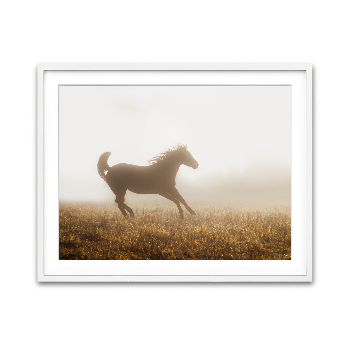 Framed Print 4x3 White