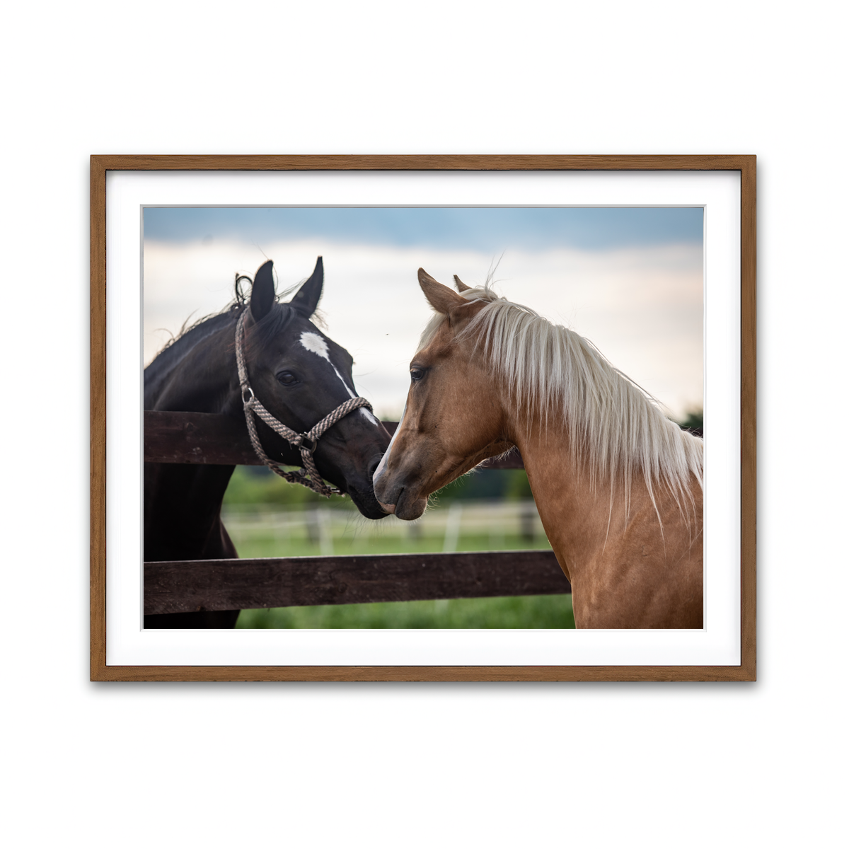 Framed Print 4x3 Walnut