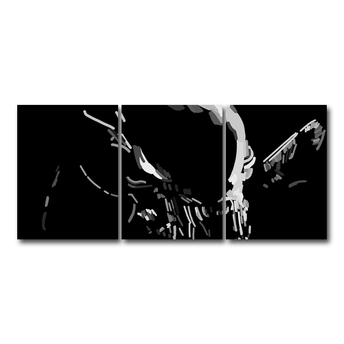 AUTO-MOCKUP WHITE | Queen | 3 Piece | Gallery Wrap Canvas | group=18x24