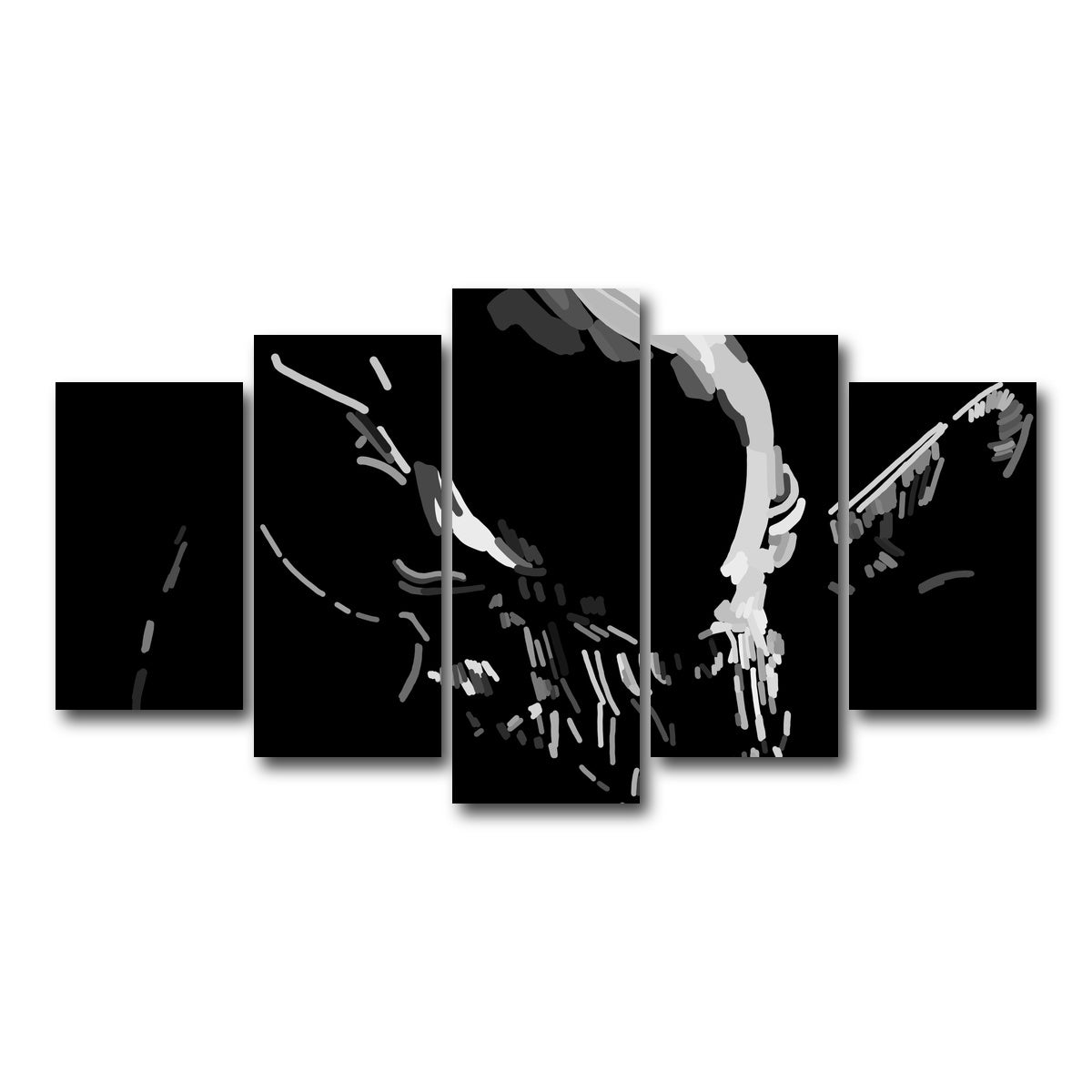 AUTO-MOCKUP WHITE | Queen | 5 Piece | Gallery Wrap Canvas | group=5_normal