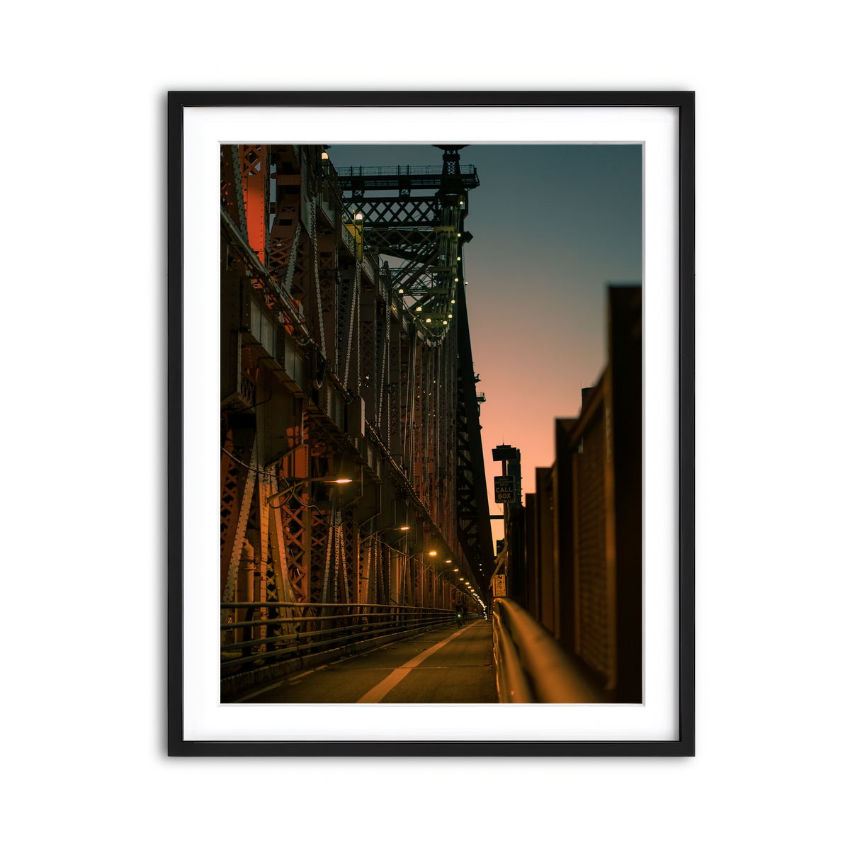 Framed Print 3x4 Black