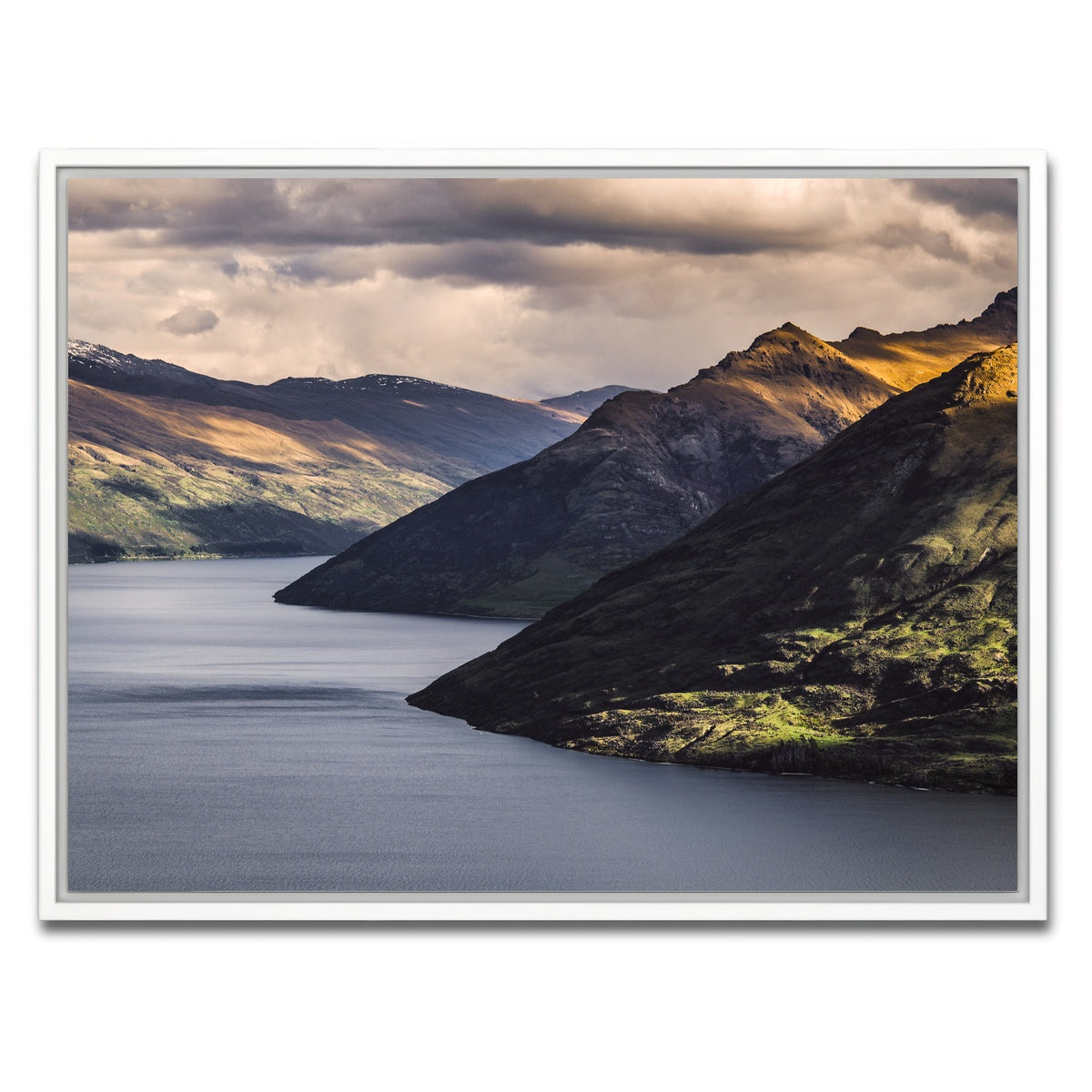 AUTO-MOCKUP WHITE | Queenstown Peaks | 1 Piece | White Framed Canvas | group=4x3