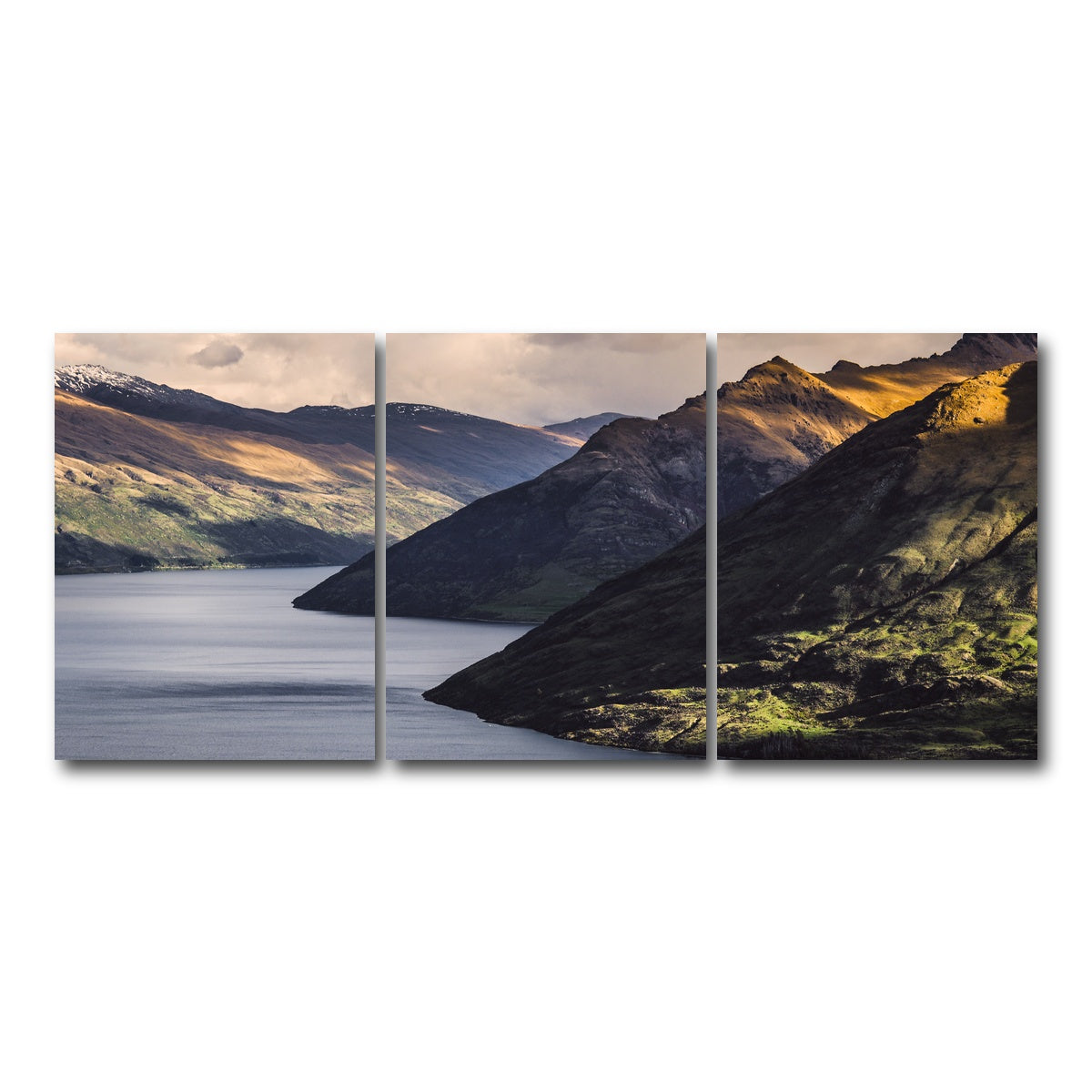 AUTO-MOCKUP WHITE | Queenstown Peaks | 3 Piece | Gallery Wrap Canvas | group=18x24