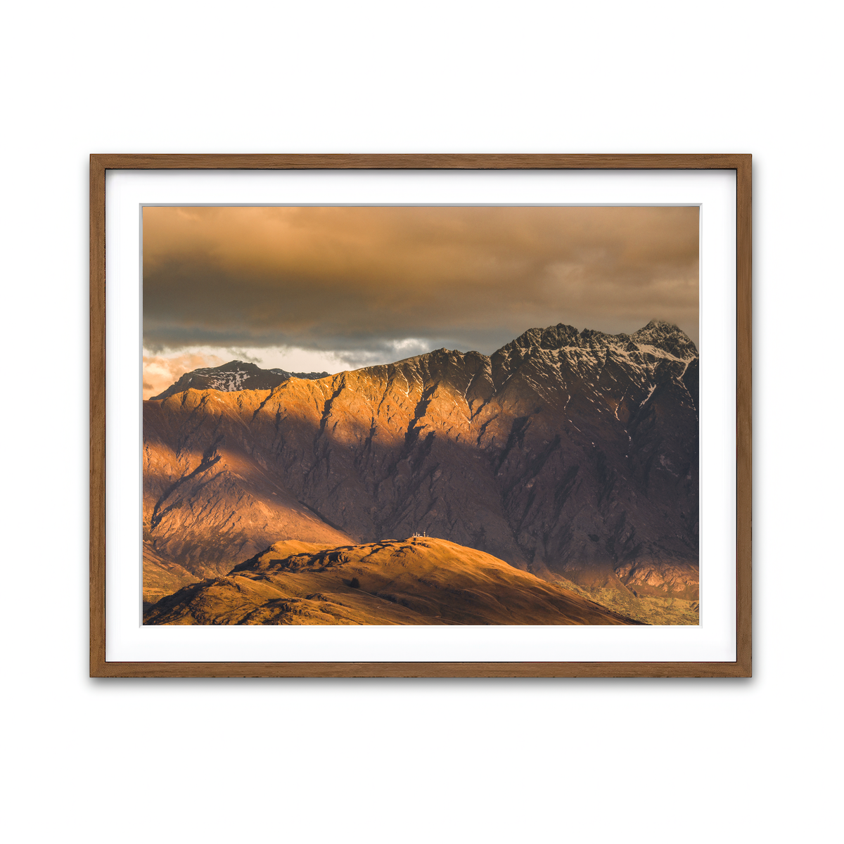 Framed Print 4x3 Walnut