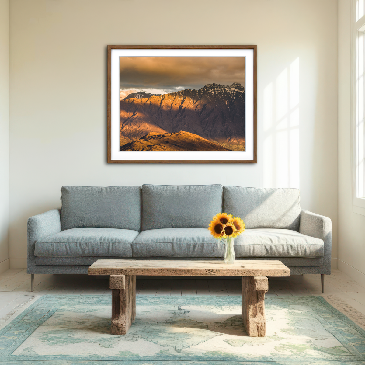 AUTO-MOCKUP ROOM | Queenstown Range Wall Art