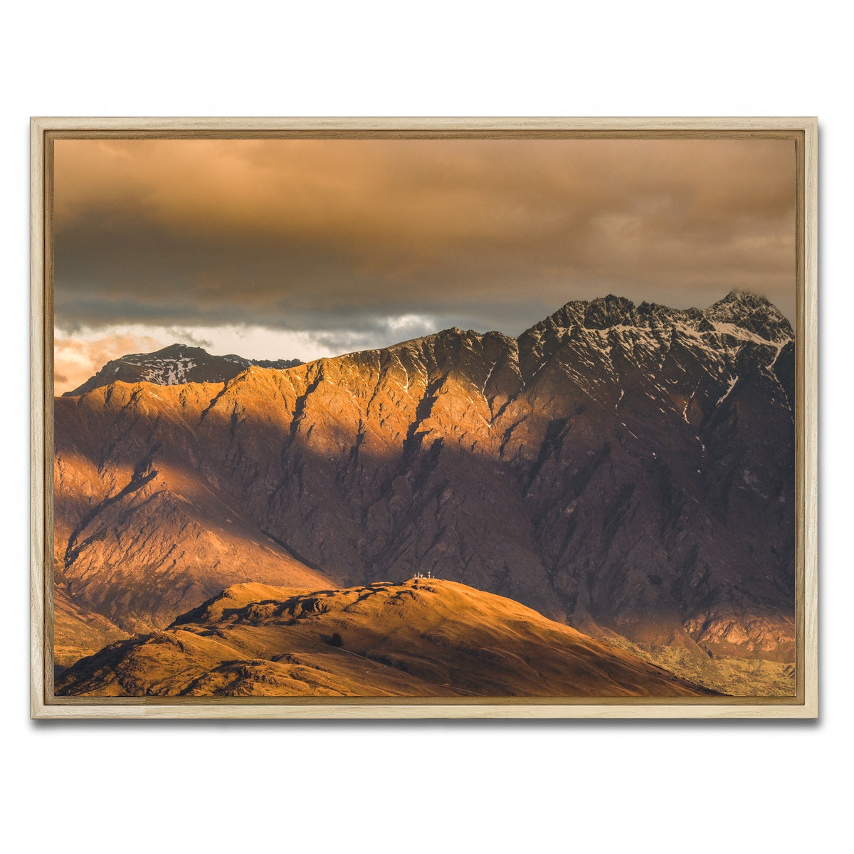 AUTO-MOCKUP WHITE | Queenstown Range | 1 Piece | Natural Framed Canvas | group=4x3