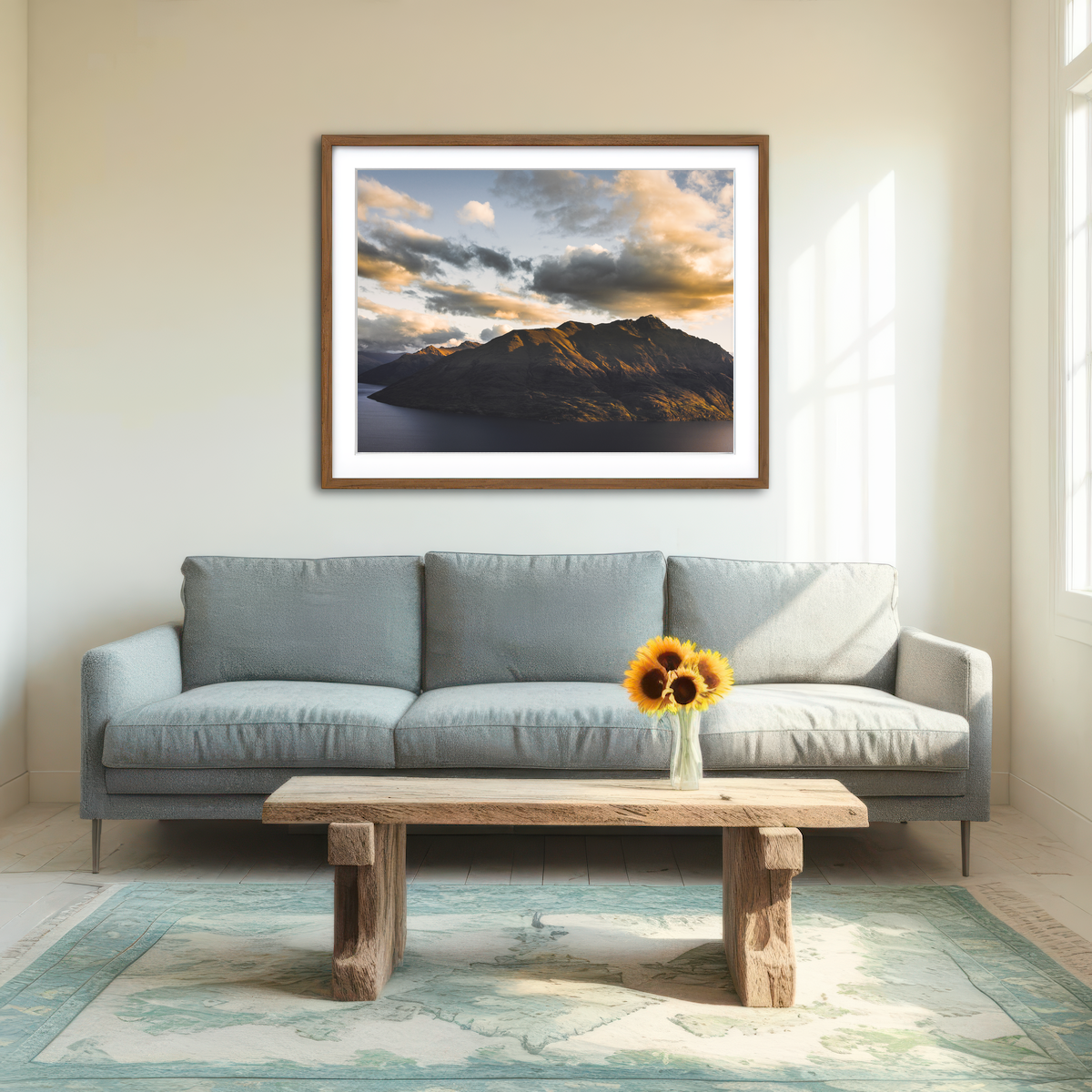 AUTO-MOCKUP ROOM | Queenstown Sky Wall Art