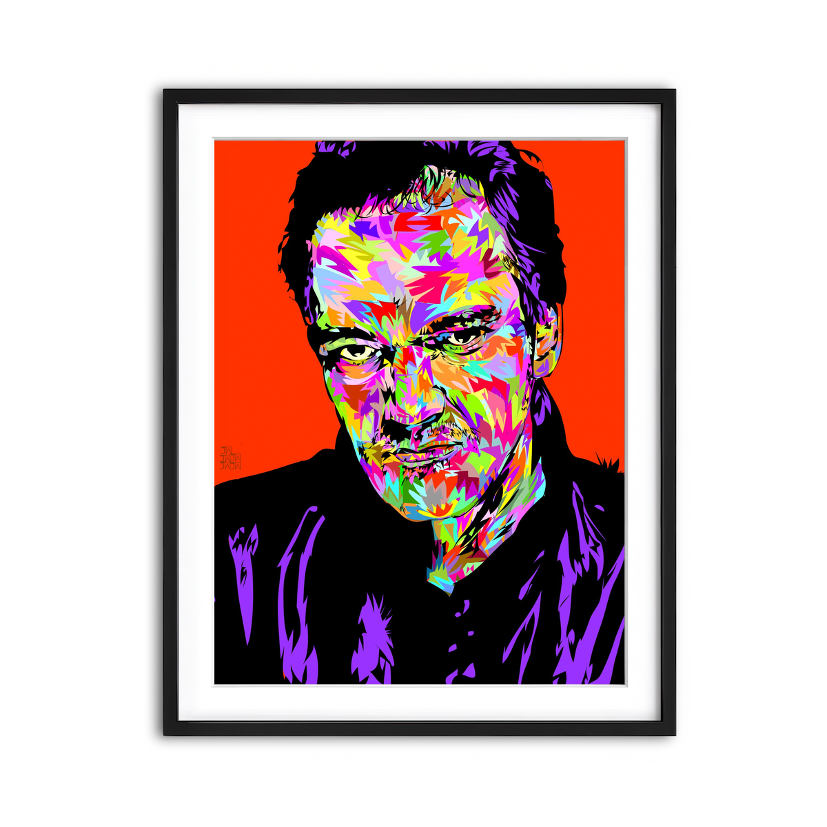 Framed Print 3x4 Black