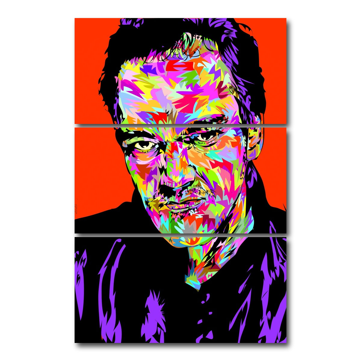 AUTO-MOCKUP WHITE | Quentin | 3 Piece | Gallery Wrap Canvas | group=12x24_stacked