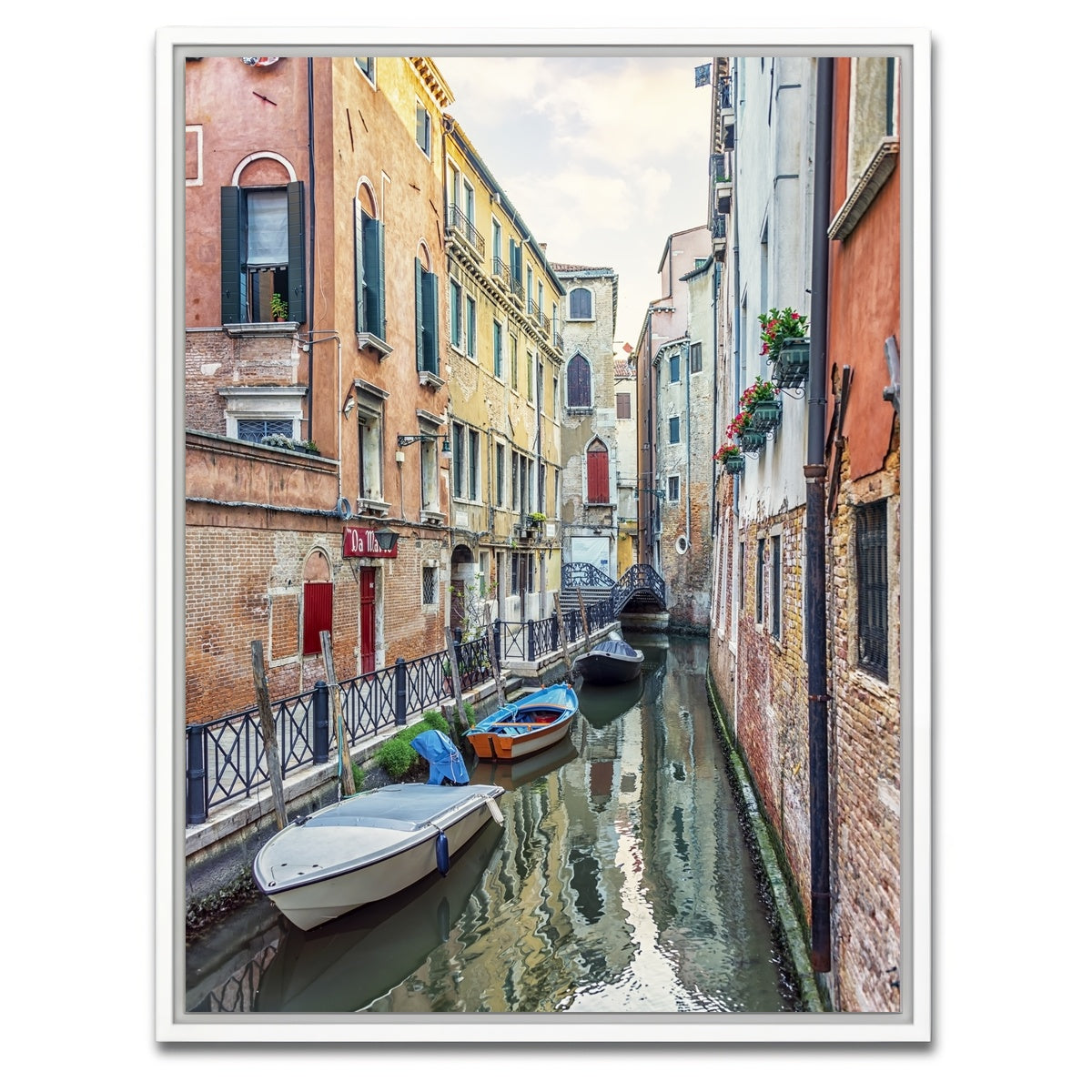 AUTO-MOCKUP WHITE | Quiet Venice | 1 Piece | White Framed Canvas | group=3x4