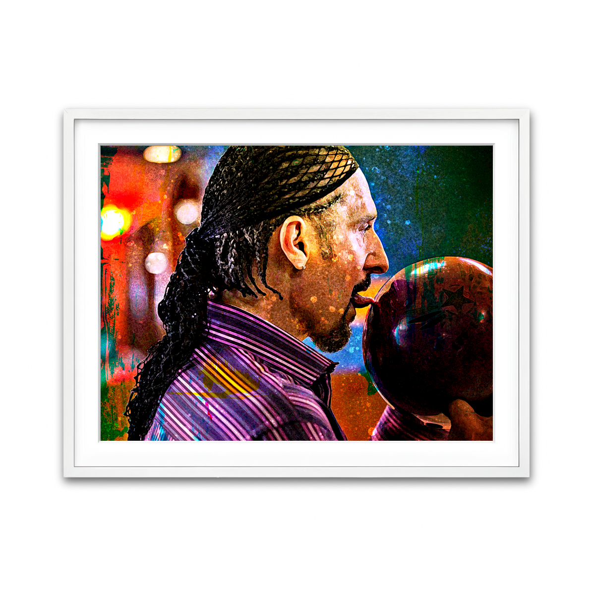 Framed Print 4x3 White