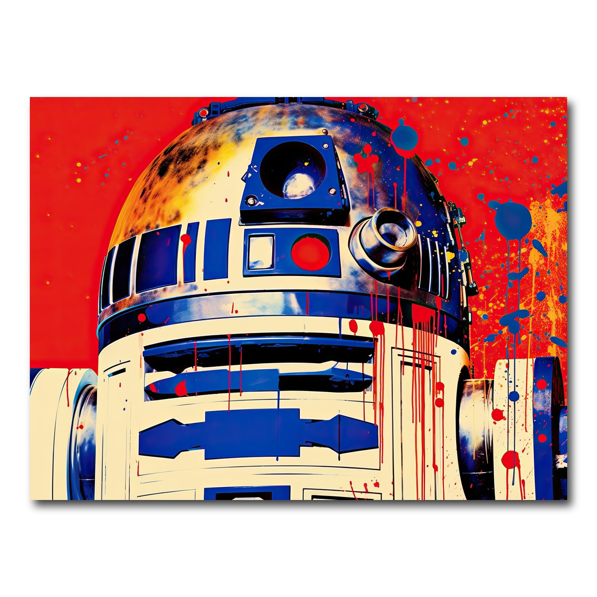 AUTO-MOCKUP WHITE | R2-D2 | 1 Piece | Gallery Wrap Canvas | group=4x3