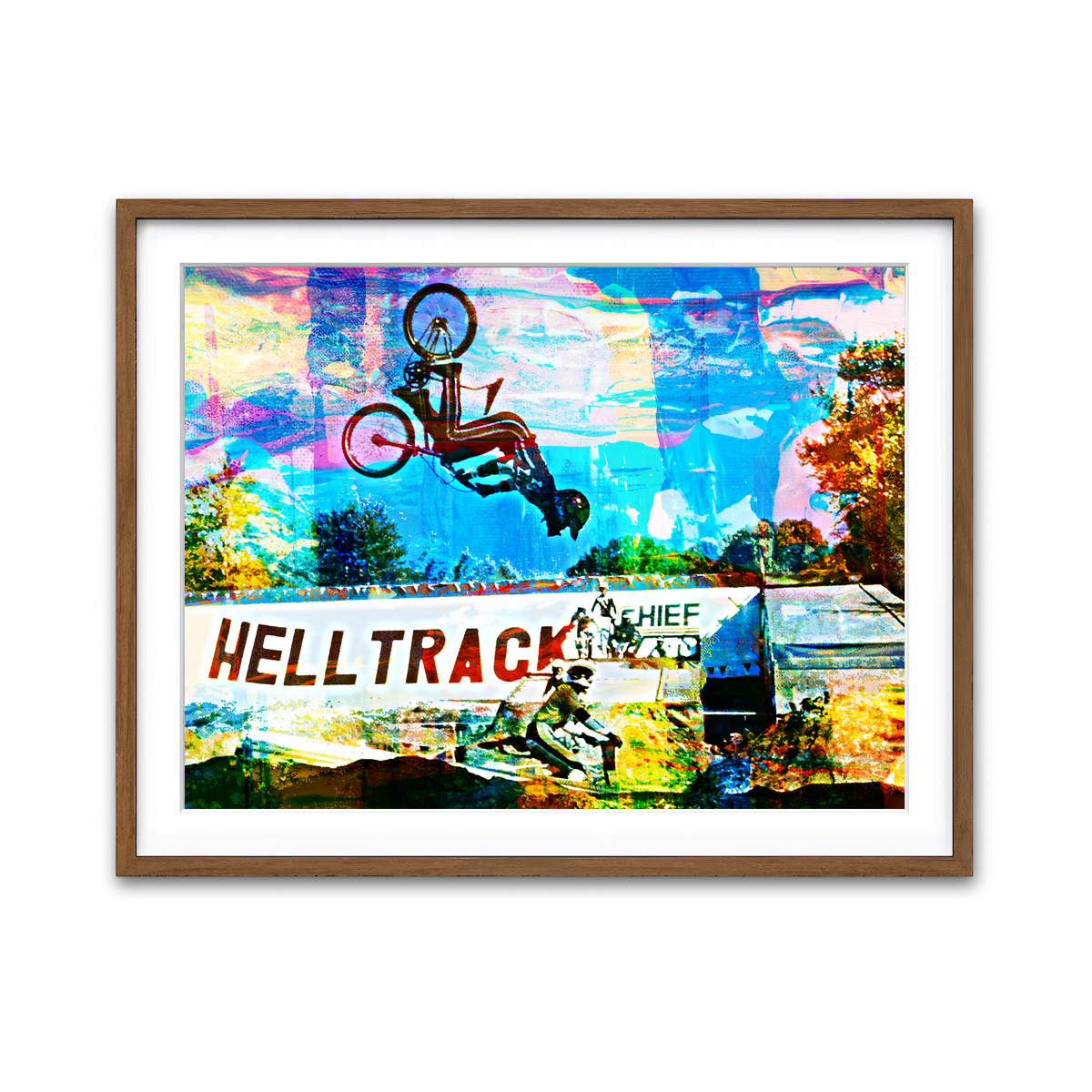 Framed Print 4x3 Walnut