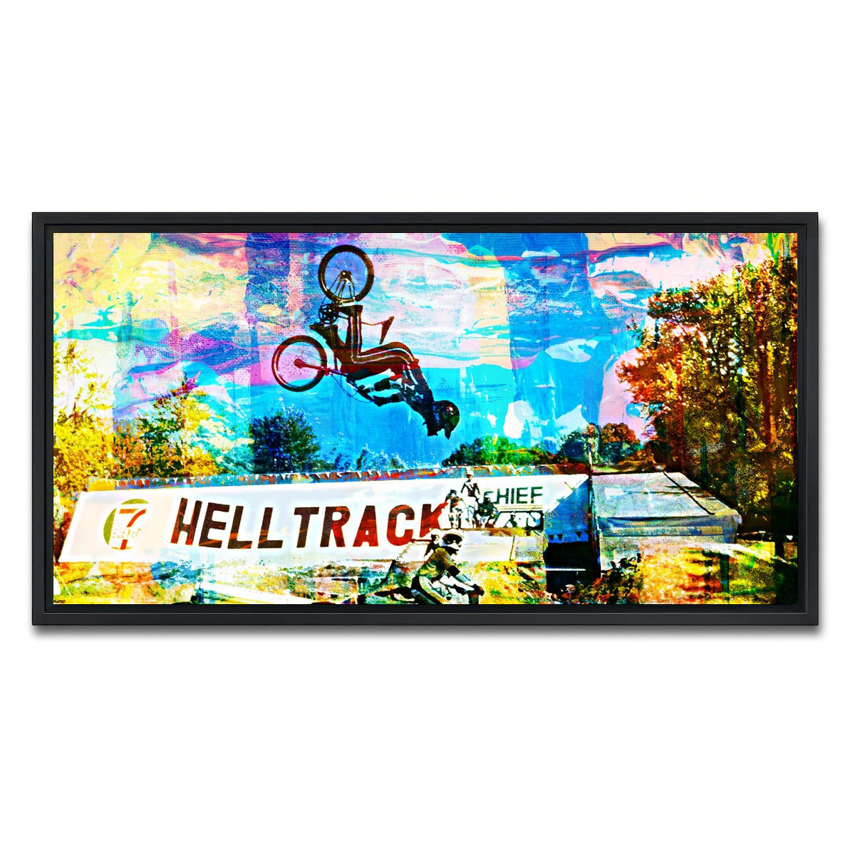 AUTO-MOCKUP WHITE | RAD Flip | 1 Piece | Black Framed Canvas | group=2x1