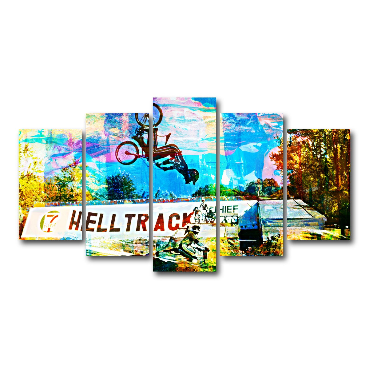 AUTO-MOCKUP WHITE | RAD Flip | 5 Piece | Gallery Wrap Canvas | group=5_normal