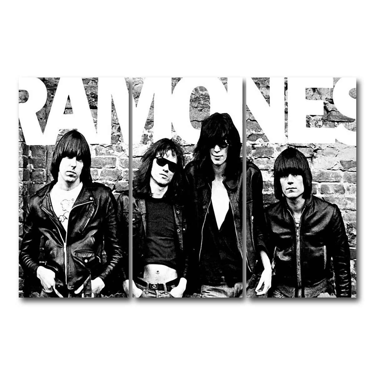AUTO-MOCKUP WHITE | RAMONES | 3 Piece | Gallery Wrap Canvas | group=12x24