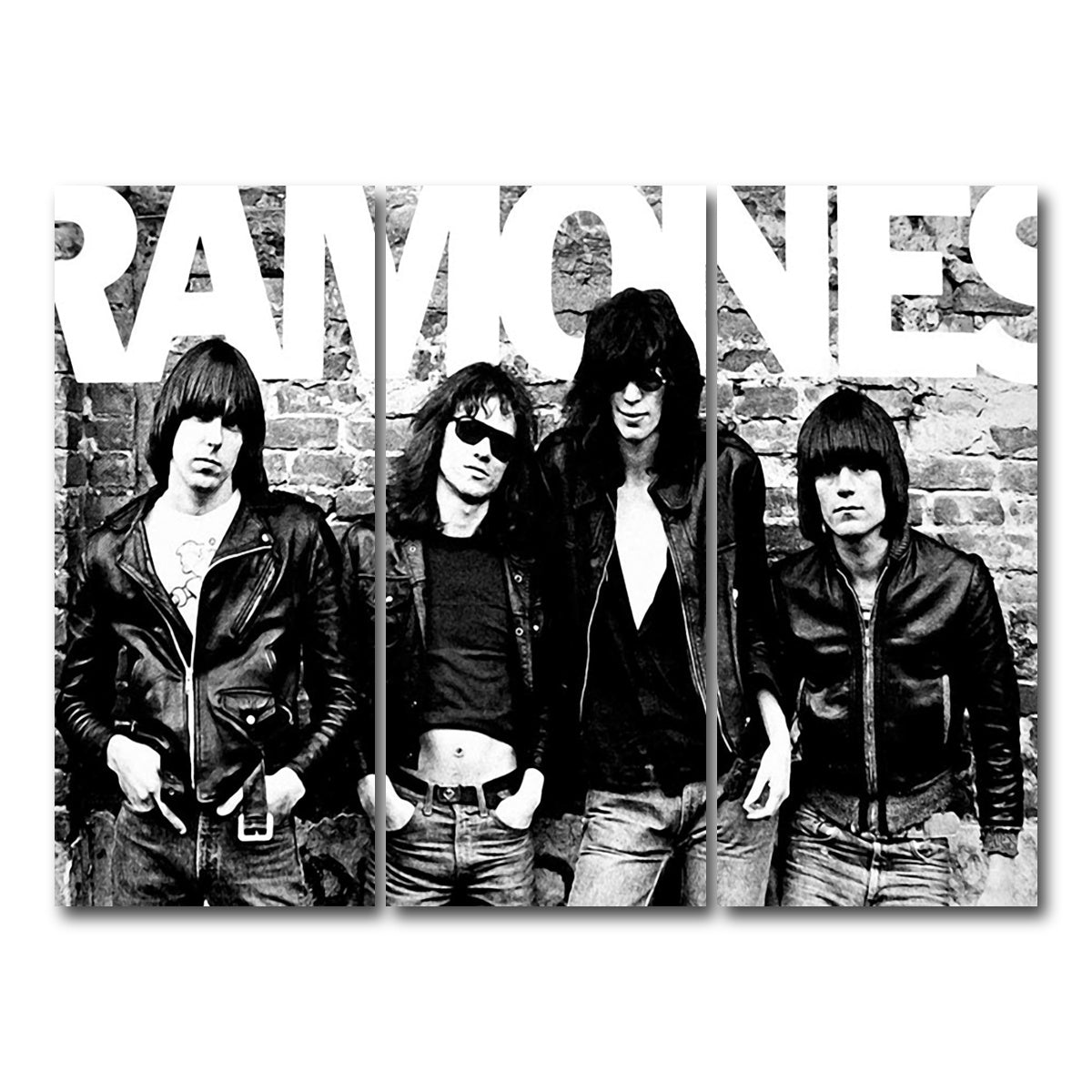 AUTO-MOCKUP WHITE | RAMONES | 3 Piece | Gallery Wrap Canvas | group=8x18