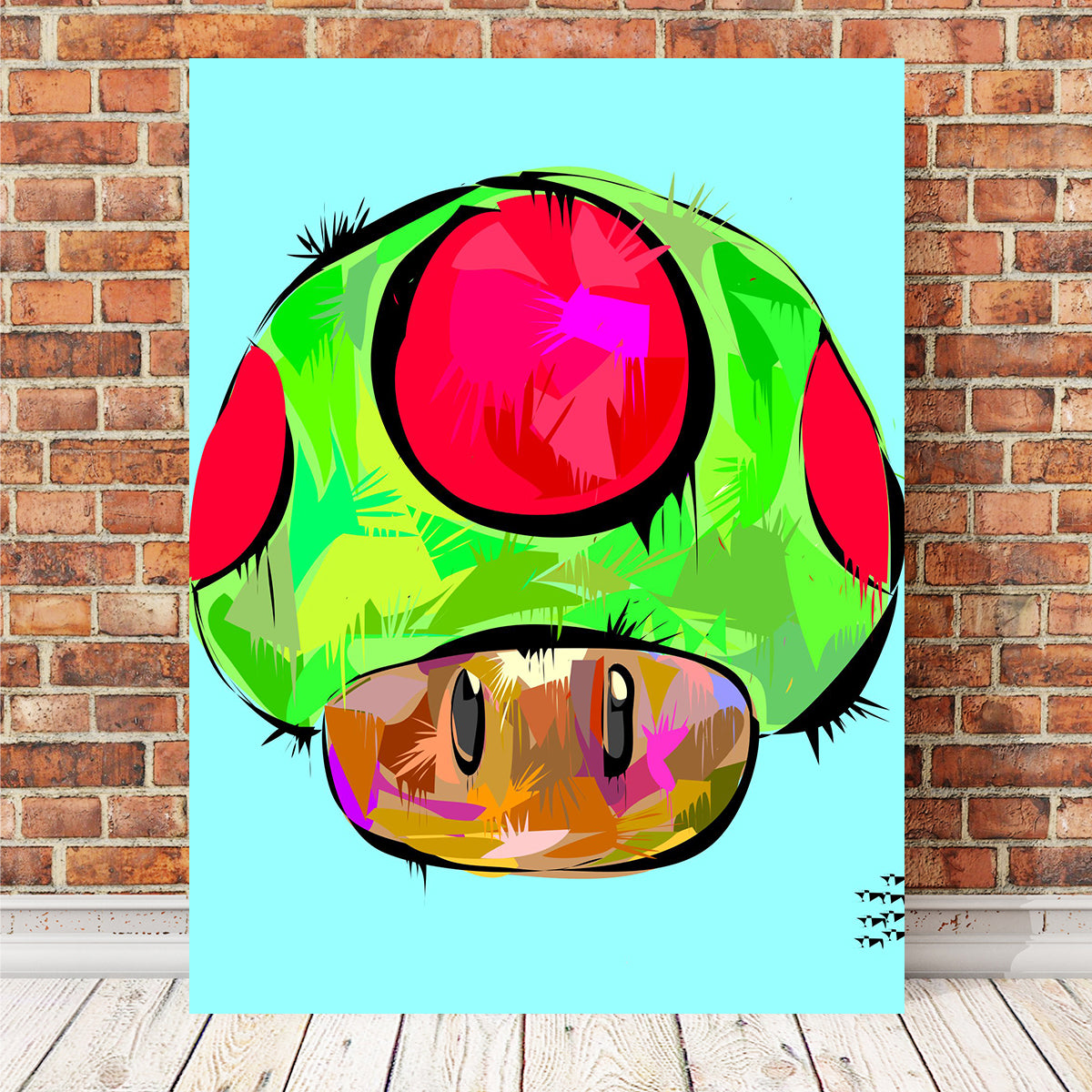 Rasta 1Up Wall Art