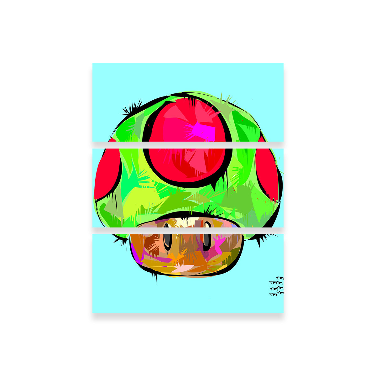 Rasta 1Up Wall Art