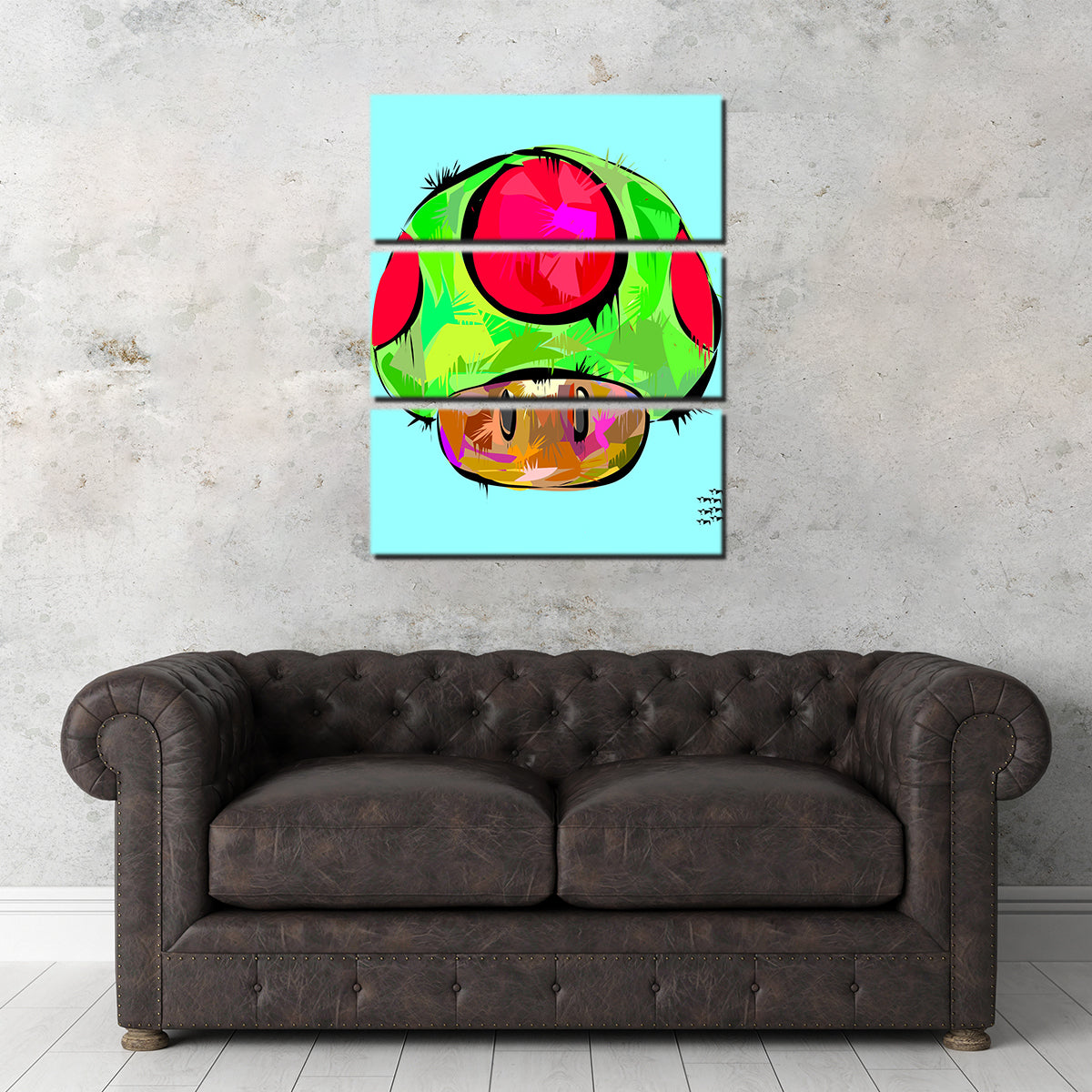 Rasta 1Up Wall Art