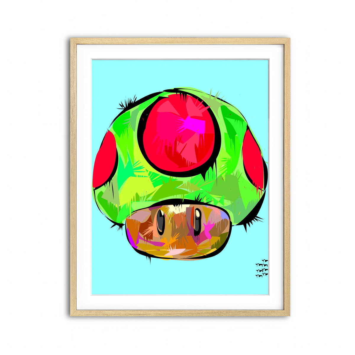 Framed Print 3x4 Natural