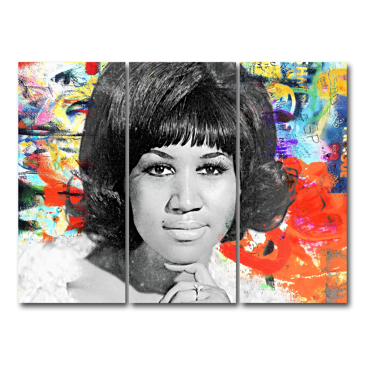 AUTO-MOCKUP WHITE | RESPECT | 3 Piece | Gallery Wrap Canvas | group=8x18