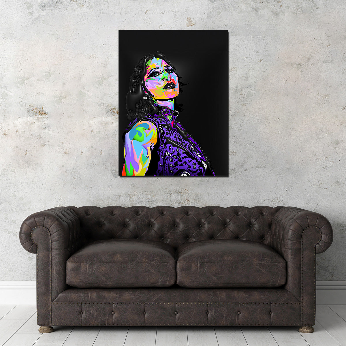 RHEA RIPLEY FACE Wall Art